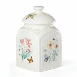 Buy 😍 Lenox Butterfly Meadow Kitchen 3-Piece Canister Set 👏 -lenox Sales Store 888255 w12