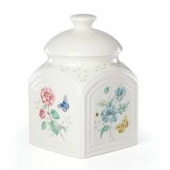 Buy 😍 Lenox Butterfly Meadow Kitchen 3-Piece Canister Set 👏 -lenox Sales Store 888255 w13