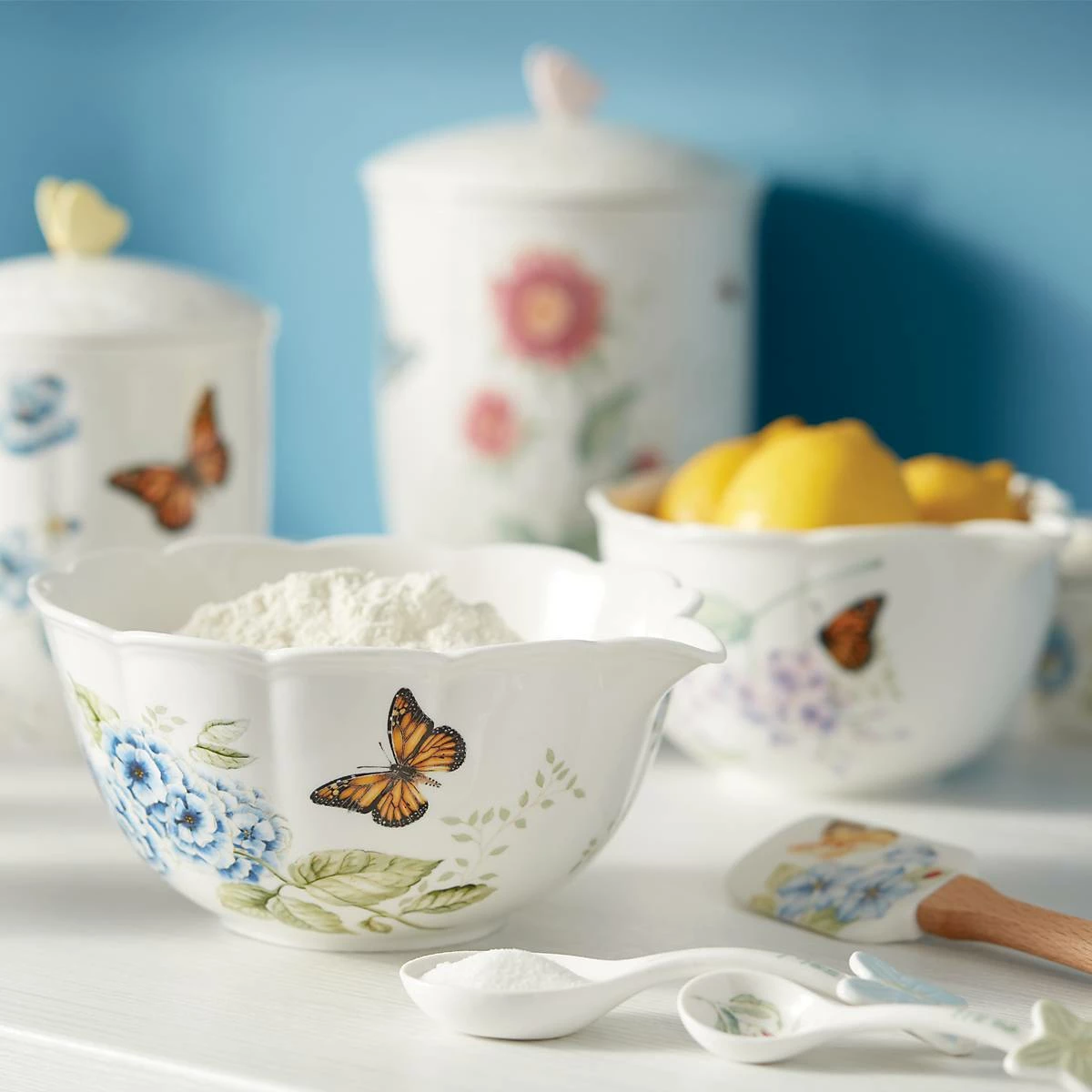 Best Pirce 👍 Lenox Butterfly Meadow® 2-piece Nesting Bowl Set 👏 7 Best Pirce 👍 Lenox Butterfly Meadow® 2-piece Nesting Bowl Set 👏 - Image 5