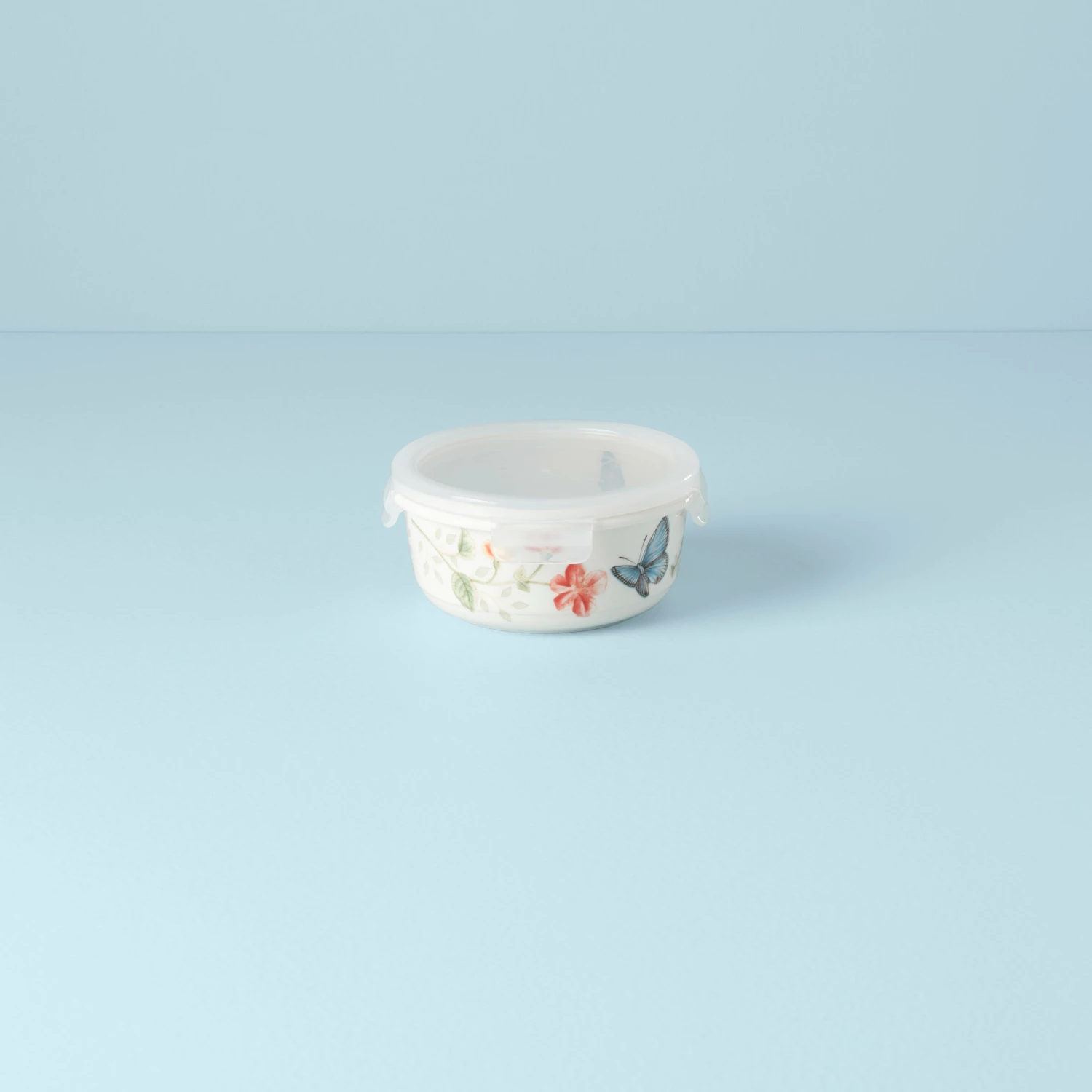 Promo β€οΈ Lenox Butterfly Meadow Small Round Food Container π― 3 Promo β€οΈ Lenox Butterfly Meadow Small Round Food Container π―