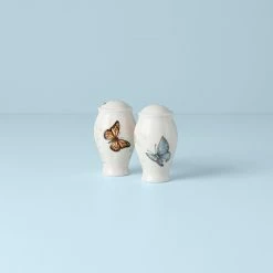 Flash Sale 🎁 Lenox Butterfly Meadow Salt & Pepper Shakers 👏 -lenox Sales Store 888265 w11