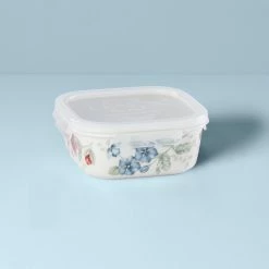 Coupon 🎁 Lenox Butterfly Meadow Square Food Storage Container ✔️