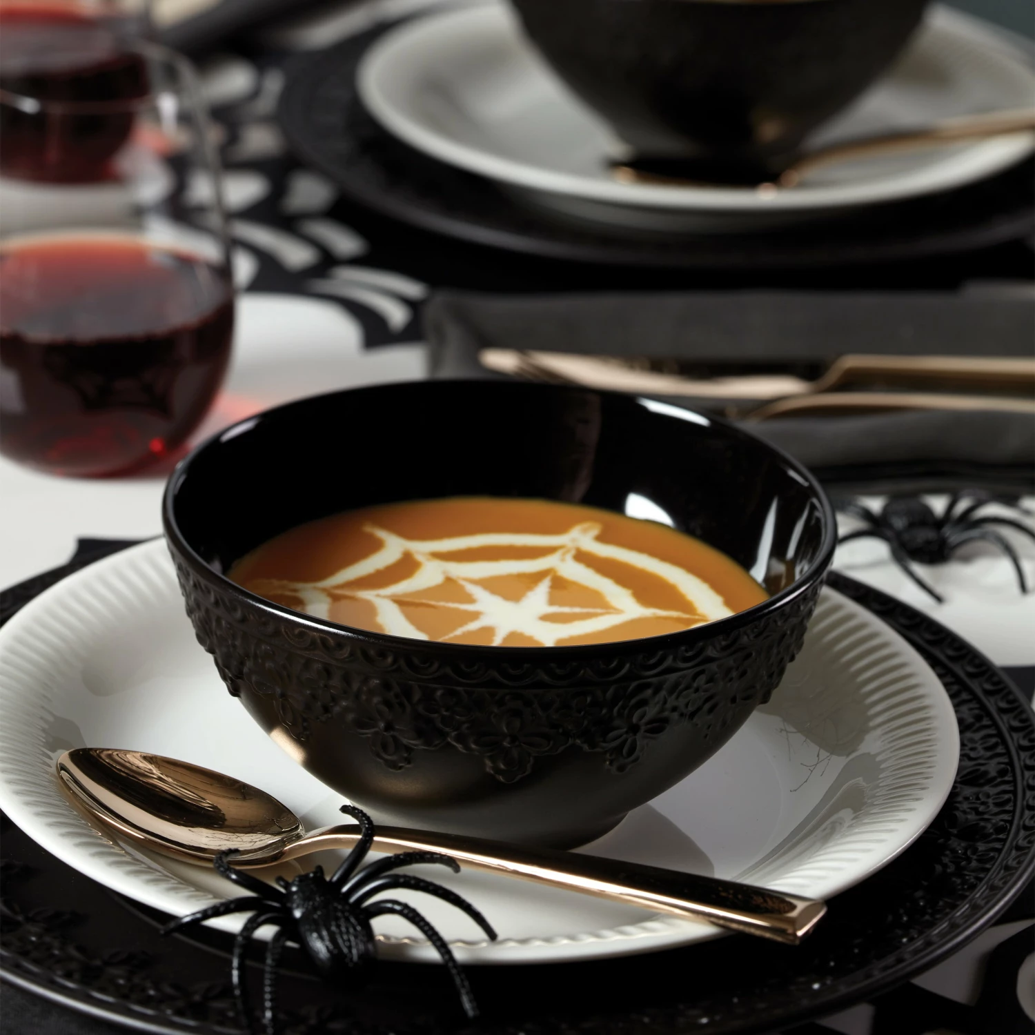 Deals π Lenox Chelse Muse Fleur Matte Black 4-Piece Bowl Set π€© 4 Deals π Lenox Chelse Muse Fleur Matte Black 4-Piece Bowl Set π€© - Image 2