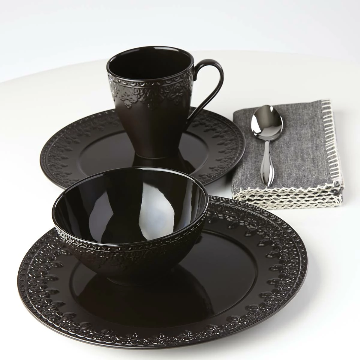 Deals π Lenox Chelse Muse Fleur Matte Black 4-Piece Bowl Set π€© 9 Deals π Lenox Chelse Muse Fleur Matte Black 4-Piece Bowl Set π€© - Image 7