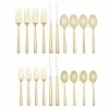 Top 10 🥰 Kate Spade Malmo Gold™ 20pc Flatware Set 👍 -lenox Sales Store 889054 wHR