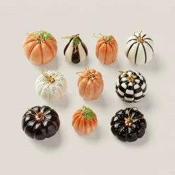 Budget 🧨 Lenox Mini Pumpkin 10 Piece Ornament Set 🥰