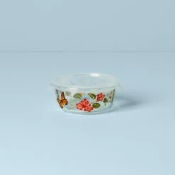 Coupon 👏 Lenox Butterfly Meadow Small Glass Food Container 🤩