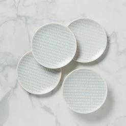 Cheapest ✔️ Lenox Textured Neutrals 4-piece Accent Plate Set ❤️ -lenox Sales Store 890114 w10