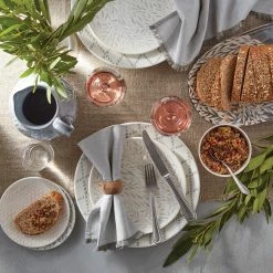 Budget 💯 Lenox Textured Neutrals 4-piece Dinner Plate Set 🤩 -lenox Sales Store 890128 w14