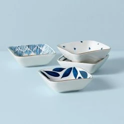 Buy 😀 Lenox Blue Bay 4-Piece Stacking Dip Bowl Set 👍