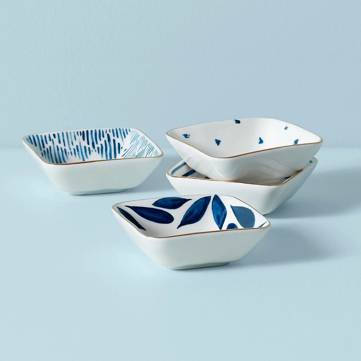 Buy π Lenox Blue Bay 4-Piece Stacking Dip Bowl Set π 3 Buy π Lenox Blue Bay 4-Piece Stacking Dip Bowl Set π
