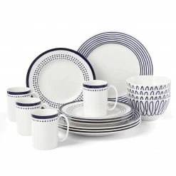 Top 10 🌟 Kate Spade Charlotte Street West 16-Piece Dinnerware Set 👍