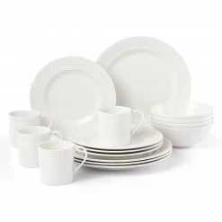 Best Pirce ⌛ Kate Spade Wickford 16-Piece Dinnerware Set 👏