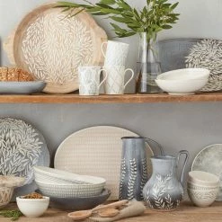 Flash Sale ✨ Lenox Textured Neutrals Platter ❤️ -lenox Sales Store 890241 w11