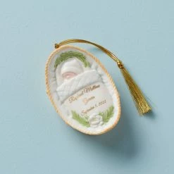 New 💯 Lenox New Bundle Of Joy Ornament ✔️