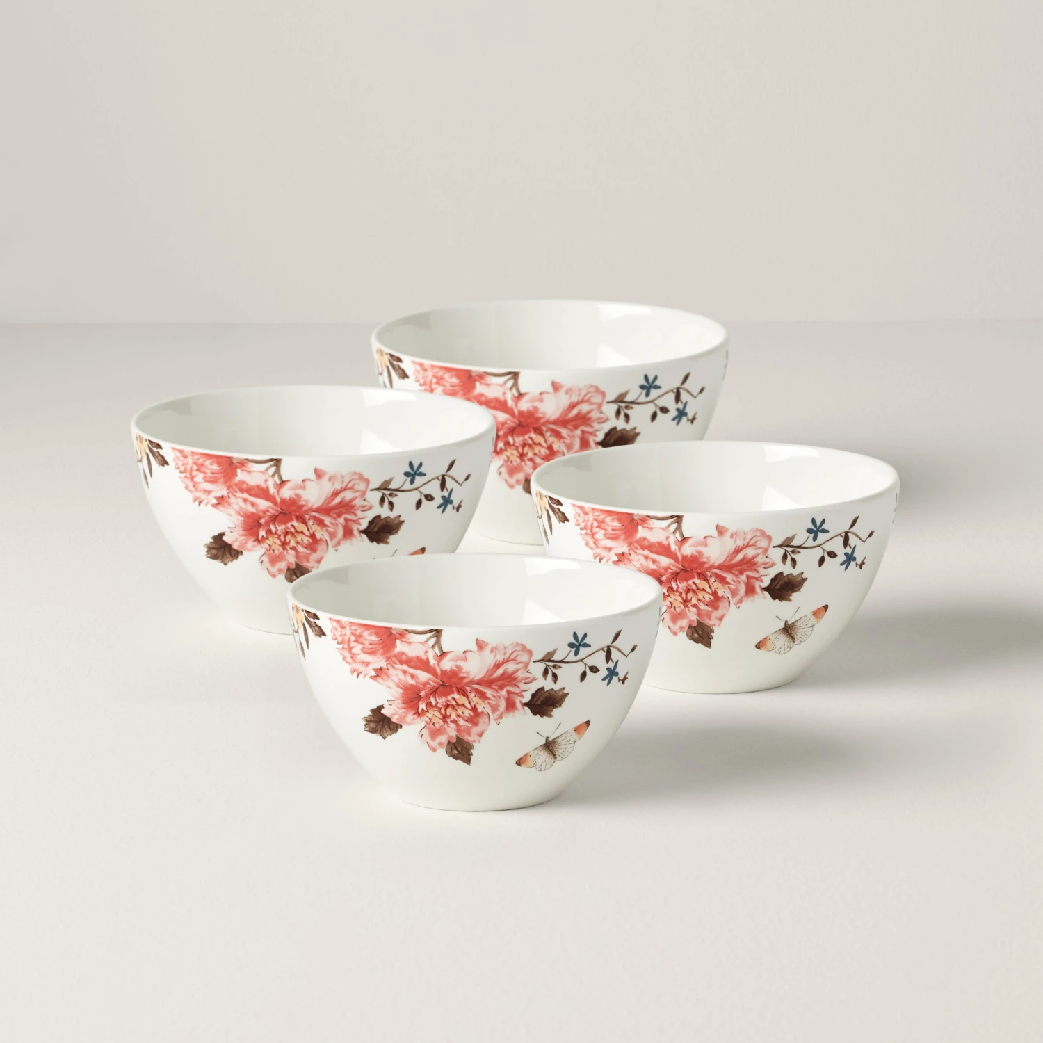 Brand new ๐งจ Lenox Sprig & Vine 4-Piece All-Purpose Bowl Set ๐ 3 Brand new ๐งจ Lenox Sprig & Vine 4-Piece All-Purpose Bowl Set ๐