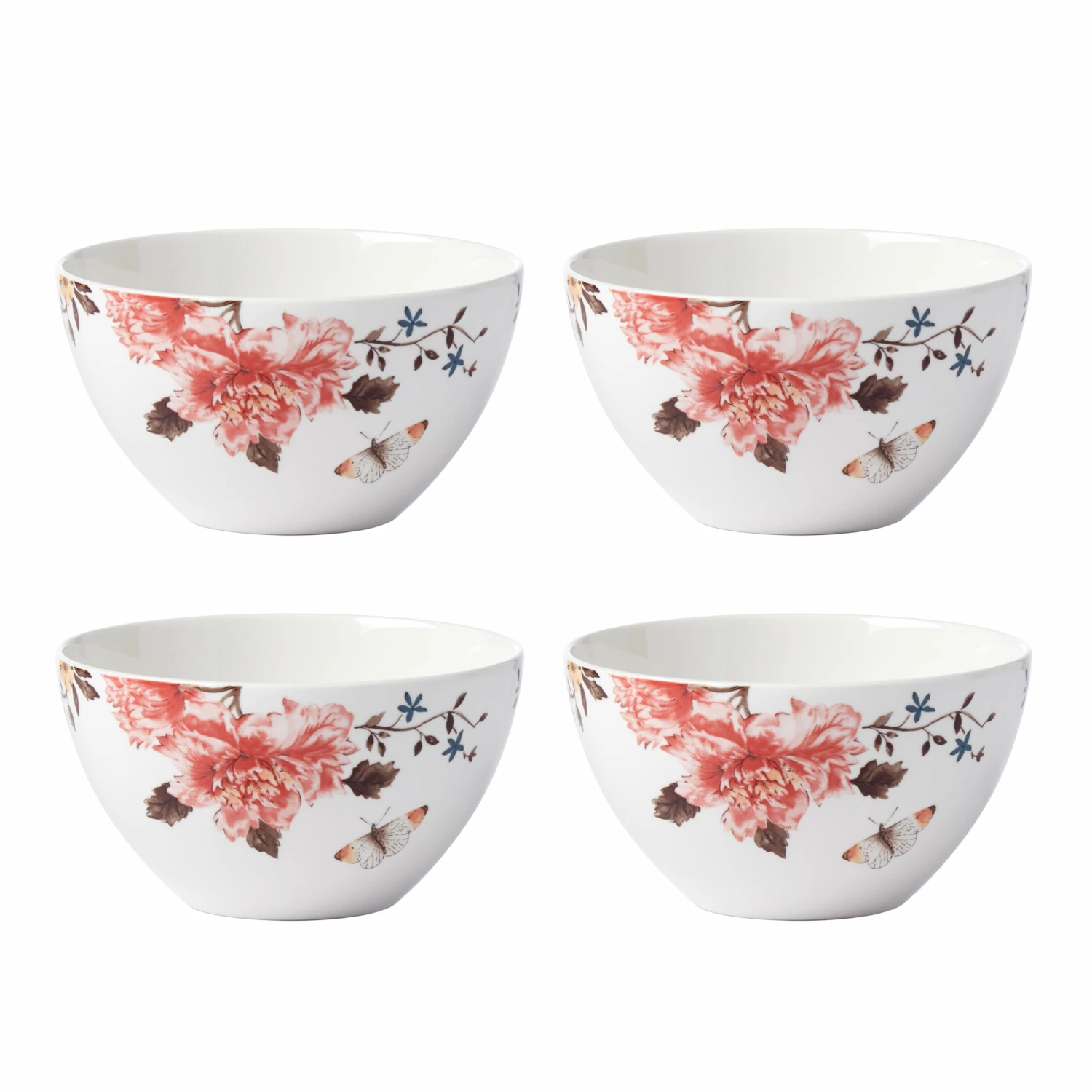 Brand new ๐งจ Lenox Sprig & Vine 4-Piece All-Purpose Bowl Set ๐ 4 Brand new ๐งจ Lenox Sprig & Vine 4-Piece All-Purpose Bowl Set ๐ - Image 2