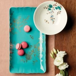 Buy 🎉 Lenox Sprig & Vine Hors D'oeuvre Tray 🔔 -lenox Sales Store 890733 w12