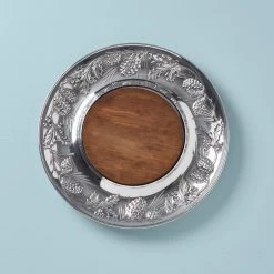 Wholesale 🎉 Lenox Holiday Metal & Wood Cheeseboard 👏