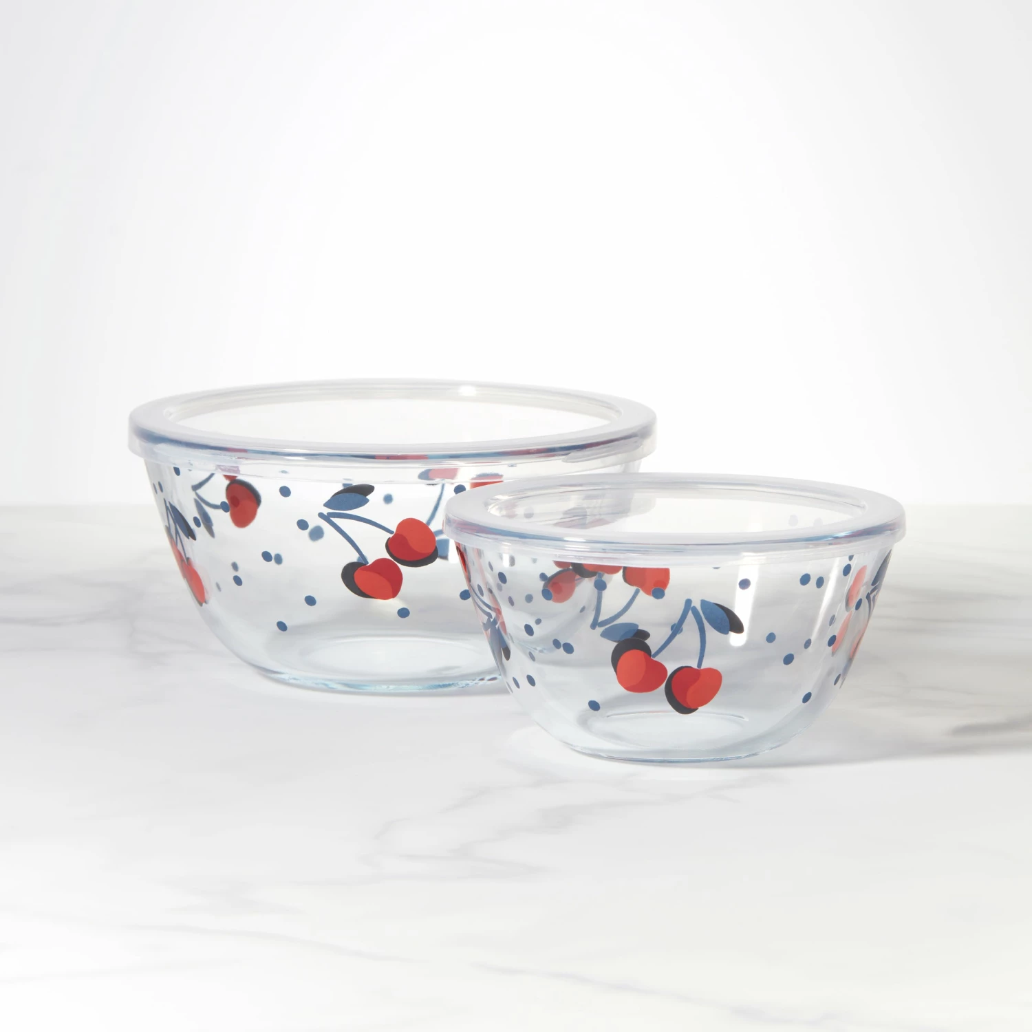 Brand new β Kate Spade Vintage Cherry Dot 2-Piece Round Storage Set π 3 Brand new β Kate Spade Vintage Cherry Dot 2-Piece Round Storage Set π