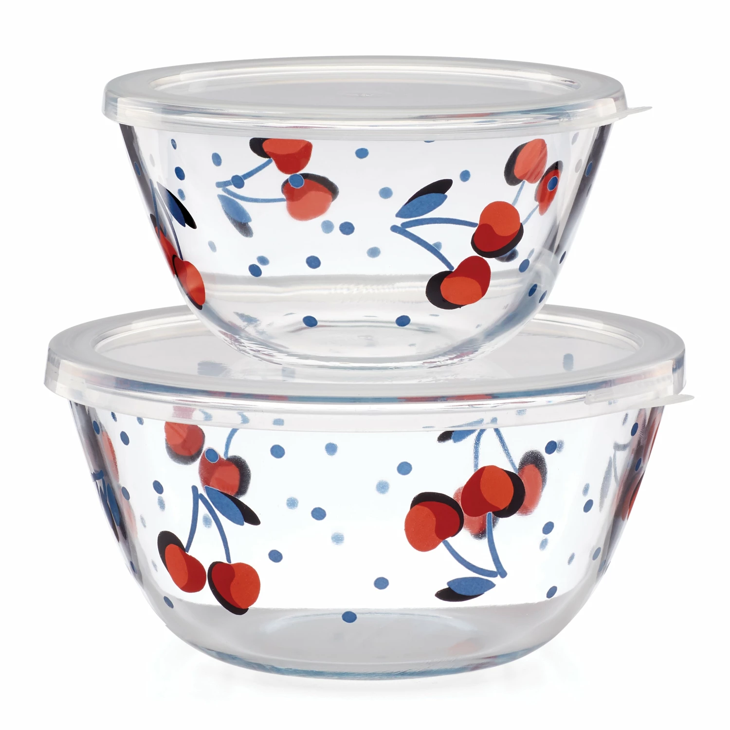 Brand new β Kate Spade Vintage Cherry Dot 2-Piece Round Storage Set π 5 Brand new β Kate Spade Vintage Cherry Dot 2-Piece Round Storage Set π - Image 3