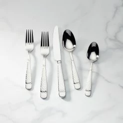 Discount 🎁 Lenox Eastwood 65-Piece Flatware Set 🧨
