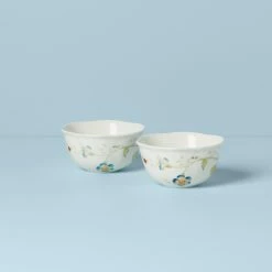 Best deal 🌟 Lenox Butterfly Meadow 2-Piece Dessert Bowl Set 👏 -lenox Sales Store 890914 w13