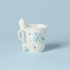 New 🔥 Lenox Butterfly Meadow Mug & Spoon ✨ -lenox Sales Store 890916 w11