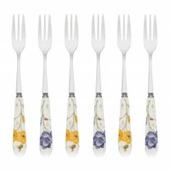 Cheap ✔️ Lenox Butterfly Meadow Set of 6 Cocktail Forks ⌛
