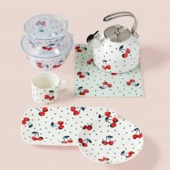 Outlet 🤩 Kate Spade Vintage Cherry Dot Weekend Mug 🔥 -lenox Sales Store 890979 w11