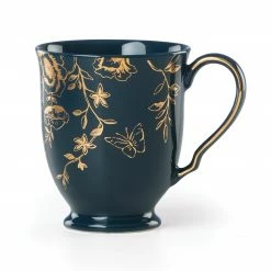 Flash Sale 🛒 Lenox Sprig & Vine Footed Mug ⌛ -lenox Sales Store 891300 wHR