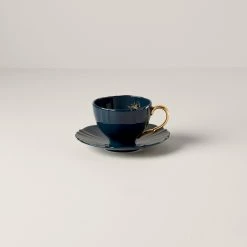 Promo 🥰 Lenox Sprig & Vine Teacup & Saucer 🎉 -lenox Sales Store 891301 w10