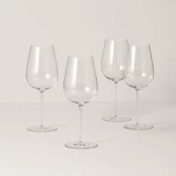 Best Pirce 🥰 Lenox Signature Series Cool Region 4-Piece Wine Glasses ❤️