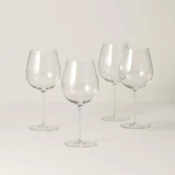 Promo 🌟 Lenox Signature Series Warm Region 4-Piece Wine Glasses 💯