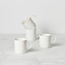 Buy 🤩 Kate Spade Blossom Lane 4-Piece Mug Set 🥰