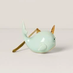 Hot Sale ⭐ Lenox Narwhal Ornament 🔔 -lenox Sales Store 891986 w12