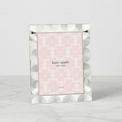 Discount 🔥 Kate Spade South Street 8" x 10" Silver Scallop Frame 🔔