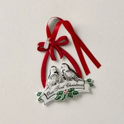 Deals ✔️ Lenox 2021 Our 1st 🎅 Christmas Together Dove Ornament ⭐