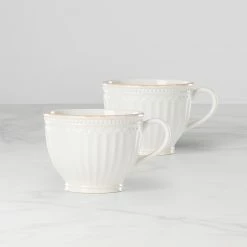 Outlet π― Lenox French Perle Groove 2-Piece Latte Mug Set π 10 Outlet π― Lenox French Perle Groove 2-Piece Latte Mug Set π -lenox Sales Store 892450 w10 1a65eb95 d4a7 4c02 9b0b 334604f63a41