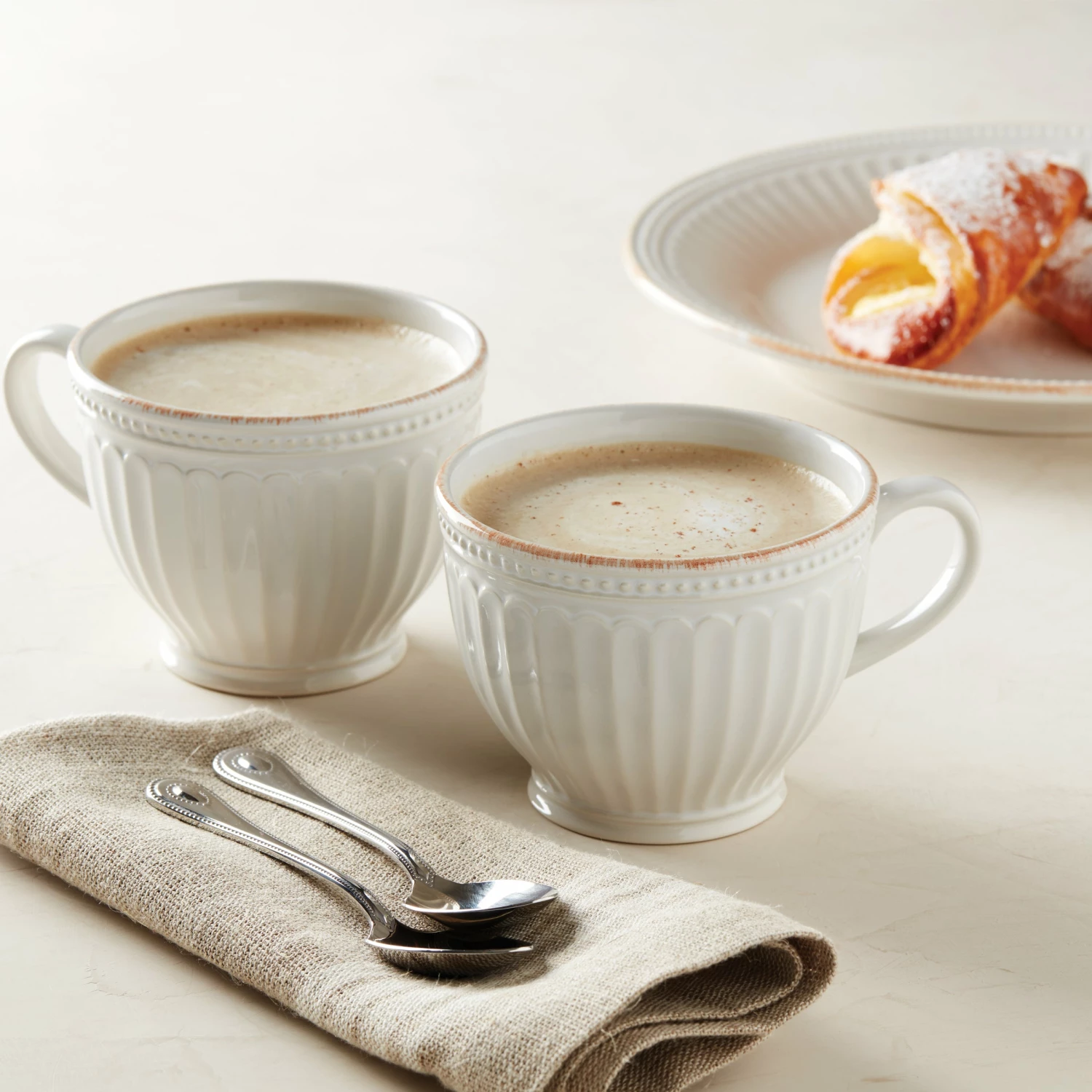 Outlet π― Lenox French Perle Groove 2-Piece Latte Mug Set π 7 Outlet π― Lenox French Perle Groove 2-Piece Latte Mug Set π - Image 5