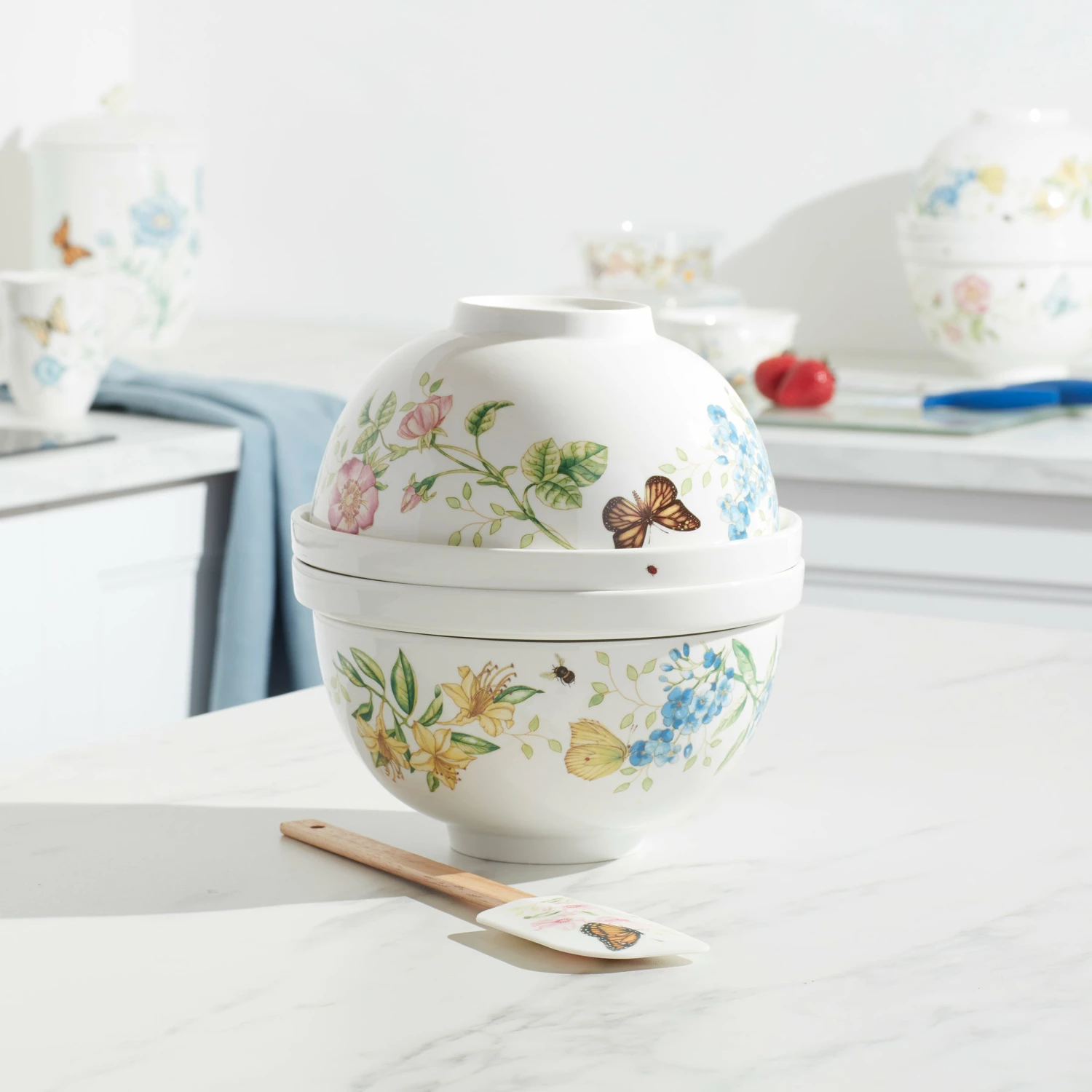 Cheap π€© Lenox Butterfly Meadow Luna 8pc Nesting Dinnerware Set π 8 Cheap π€© Lenox Butterfly Meadow Luna 8pc Nesting Dinnerware Set π - Image 6