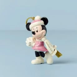 Best deal 🎁 Lenox Minnie Mouse Snowball Ornament 😉