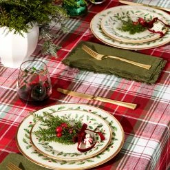 Discount 💯 Lenox Holiday 12-Piece Plate & Bowl Set 🤩 -lenox Sales Store 893172 877880 888202 LHOL 22 FEA 9