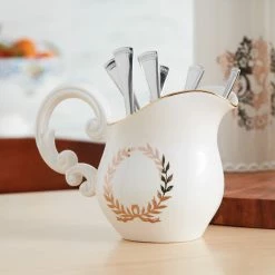 Hot Sale 👍 Lenox Autumn Studio Small Pitcher 🎁 -lenox Sales Store 893265 LNP F22 2