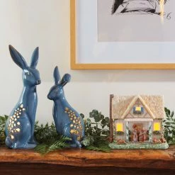 Coupon ✔️ Lenox Floral Easter Light-Up Cottage Figurine 🎁 -lenox Sales Store 893303 w13