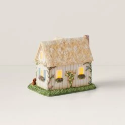 Coupon ✔️ Lenox Floral Easter Light-Up Cottage Figurine 🎁 -lenox Sales Store 893303 w11
