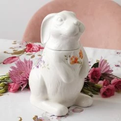 Best reviews of 🤩 Lenox Butterfly Meadow Bunny Cookie Jar 👏 -lenox Sales Store 893454 w12
