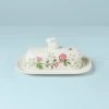 Coupon ⌛ Lenox Butterfly Meadow Bunny Covered Butter Dish 🎉 -lenox Sales Store 893455 w10