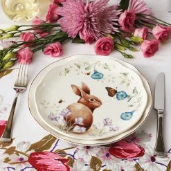 Wholesale 👍 Lenox Butterfly Meadow Bunny 4-Piece Accent Plate Set 🌟 -lenox Sales Store 893457 w11