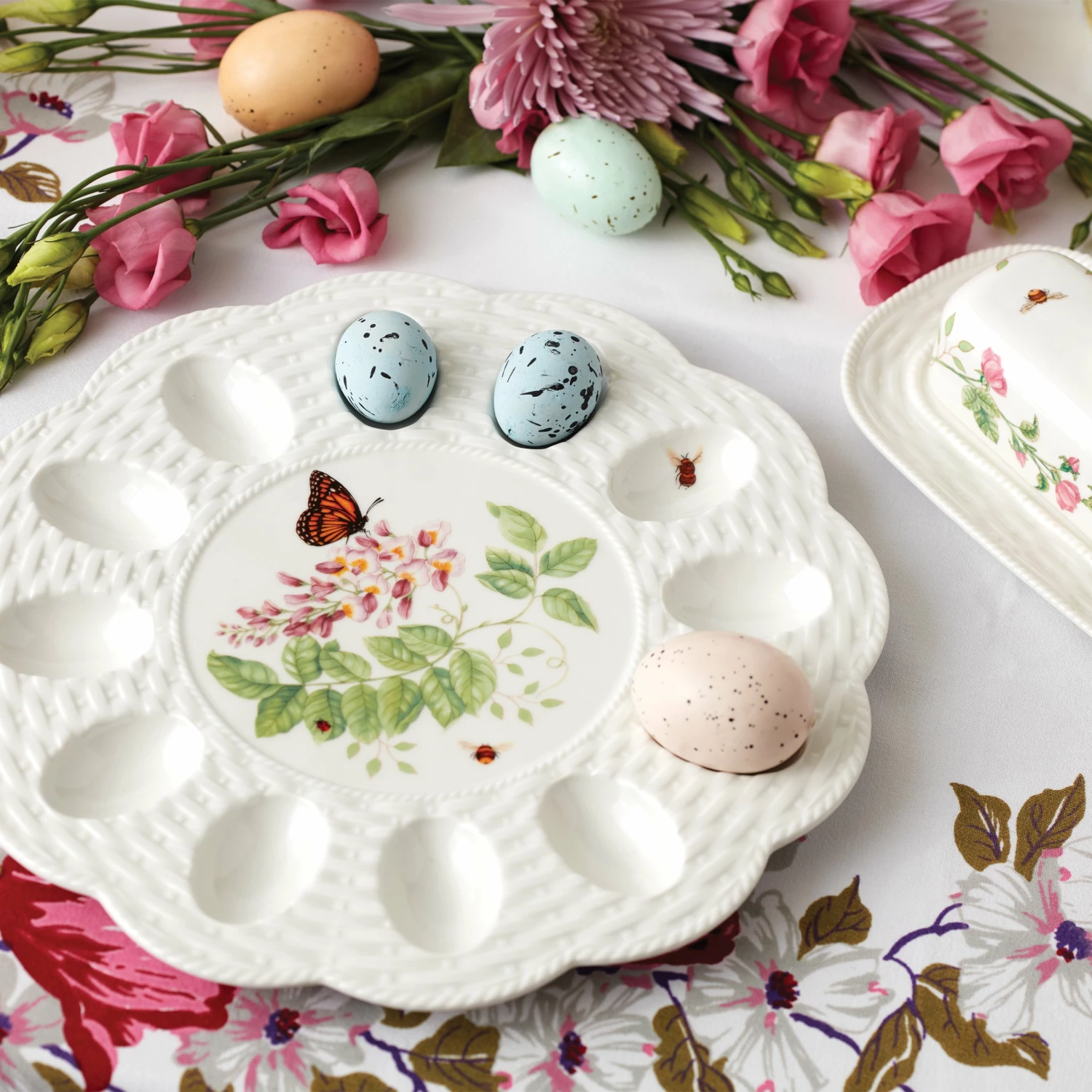 Discount ⌛ Lenox Butterfly Meadow Egg Tray ✨ 4 Discount ⌛ Lenox Butterfly Meadow Egg Tray ✨ - Image 2